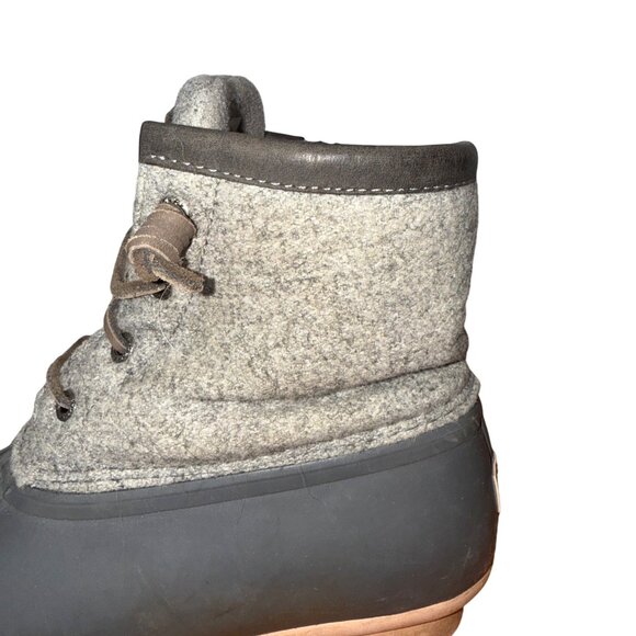 Sperry Womens Wool Duck Boots Size 7M Gray - Picture 3 of 9